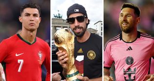 "With all due respect" - When Sami Khedira made his pick in the GOAT debate between Cristiano Ronaldo and Lionel Messi