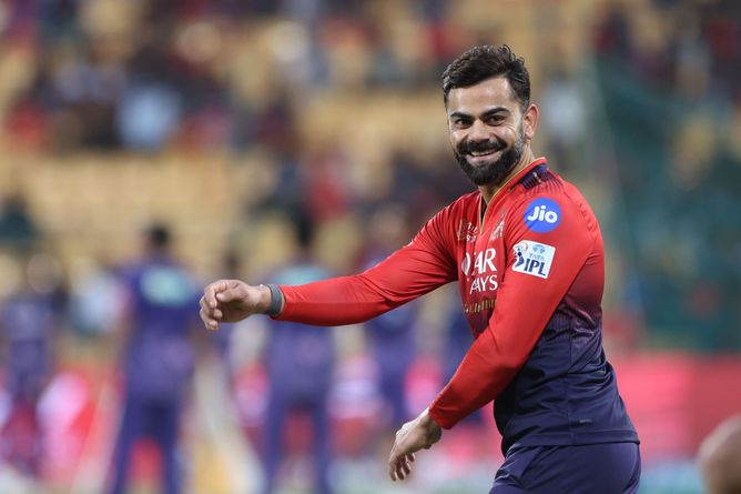 "You'll be shocked" - Virat Kohli laughs while revealing the song he’s listening to on loop during IPL 2025 [Watch]