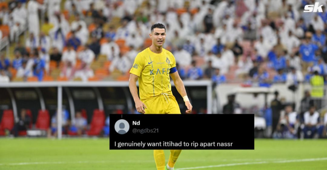 Cristiano Ronaldo and Al-Nassr will face Al-Ittihad in the league this evening
