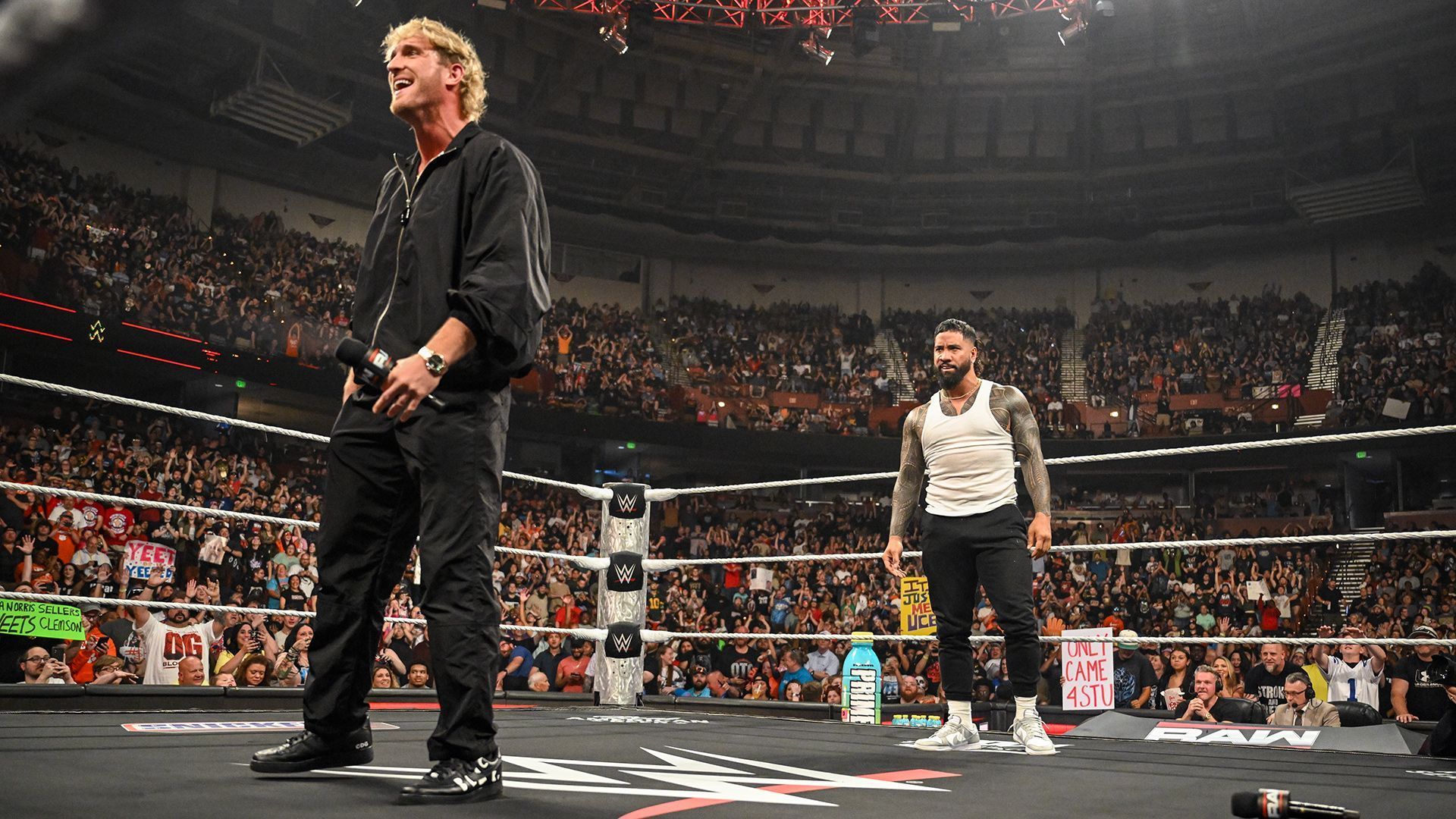 Jey Uso stalks Logan Paul on WWE RAW