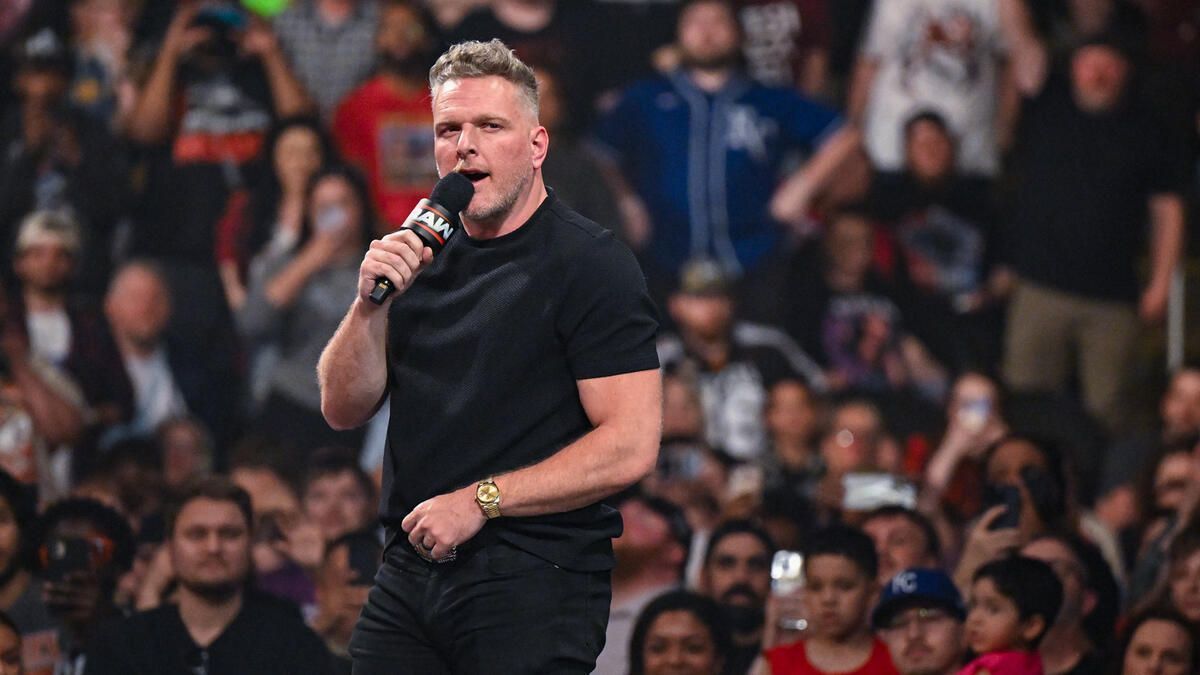 Pat McAfee on RAW (Picture courtesy: WWE.com)