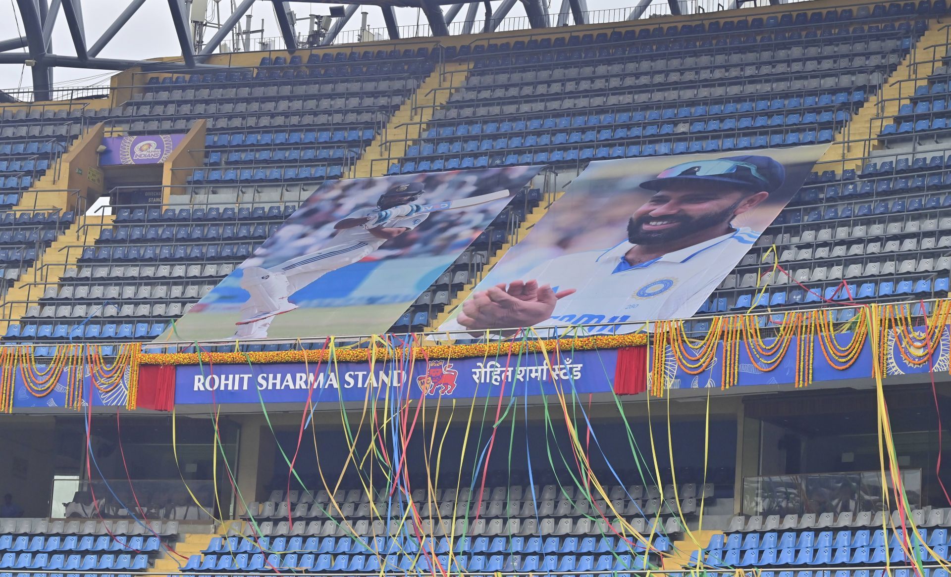Rohit Sharma Stand Inaugurated At Wankhede Stadium - Source: Getty