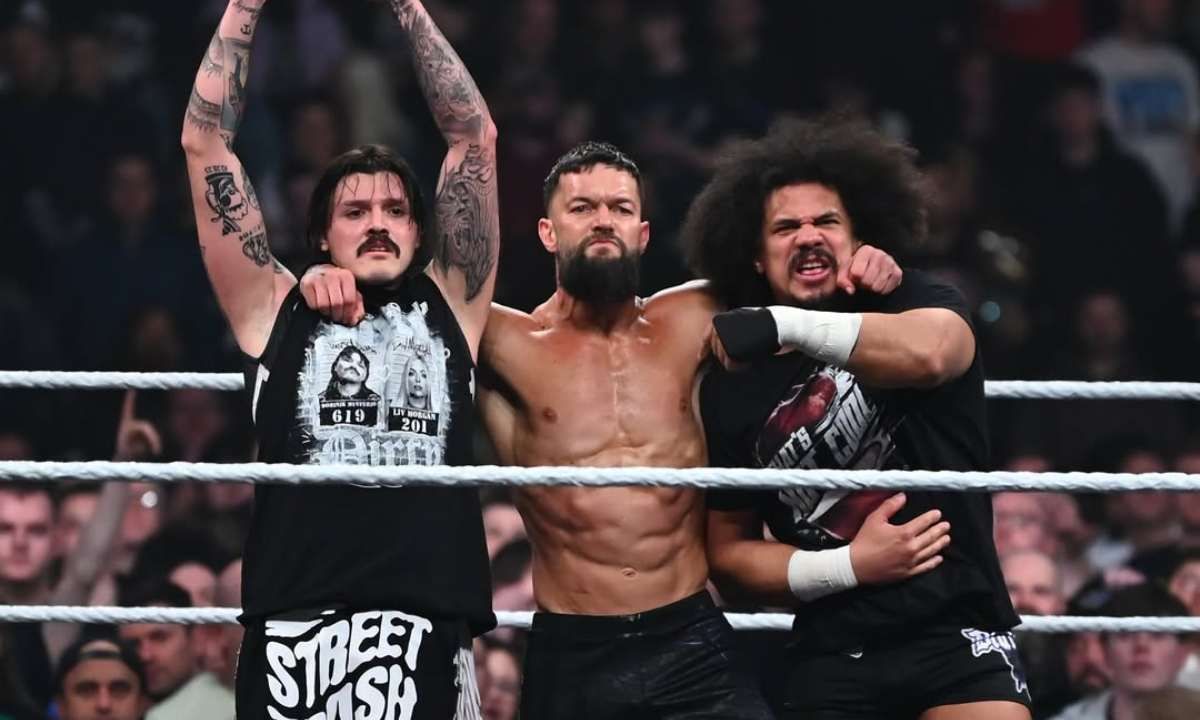 WWE superstars, Dominik Mysterio, Finn Balor and Carlito (The Judgment Day). [Photo credit: Finn Balor  official IG]