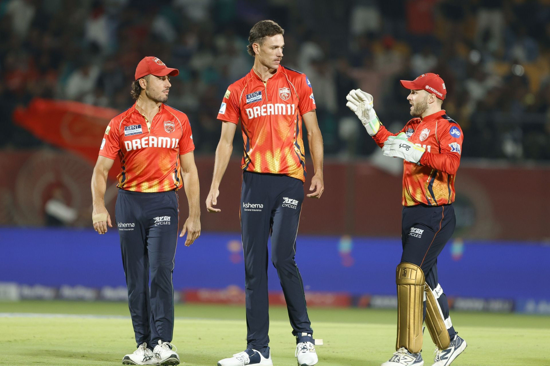 Marcus Stoinis (left) and Josh Inglis (right) haven&#039;t yet joined the PBKS squad. [P/C: Getty]