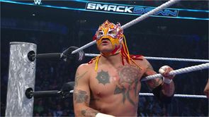 Rey Fenix ambushed from behind during confrontation with former WWE champion