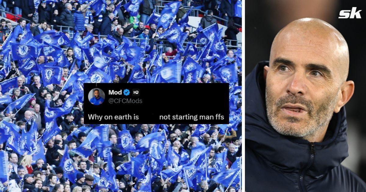 Fans confused as Chelsea star left out of XI for crucial Nottingham Forest clash (Source: All images from Getty, X/@CFCMods)