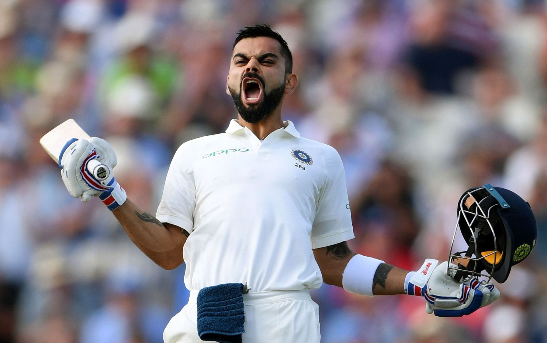 Virat Kohli conquered England like very few have in 2018 [Credit: Getty]