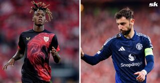 “I saw what he said” - Nico Williams responds to Bruno Fernandes’ raging debate about Athletic Club red card after 3-0 Manchester United win