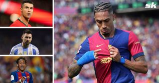 "I would go to school and imitate him" - Raphinha names Cristiano Ronaldo, Messi and Neymar as inspiration; but picks another player as role model