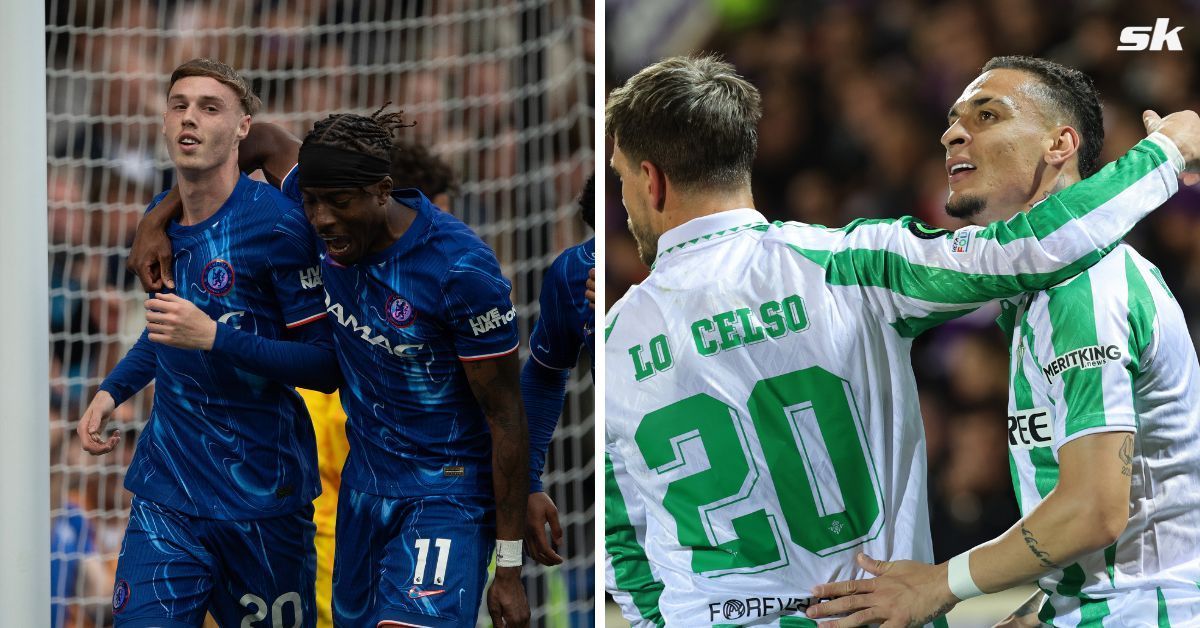 Cole Palmer Chelsea and Antony Real Betis