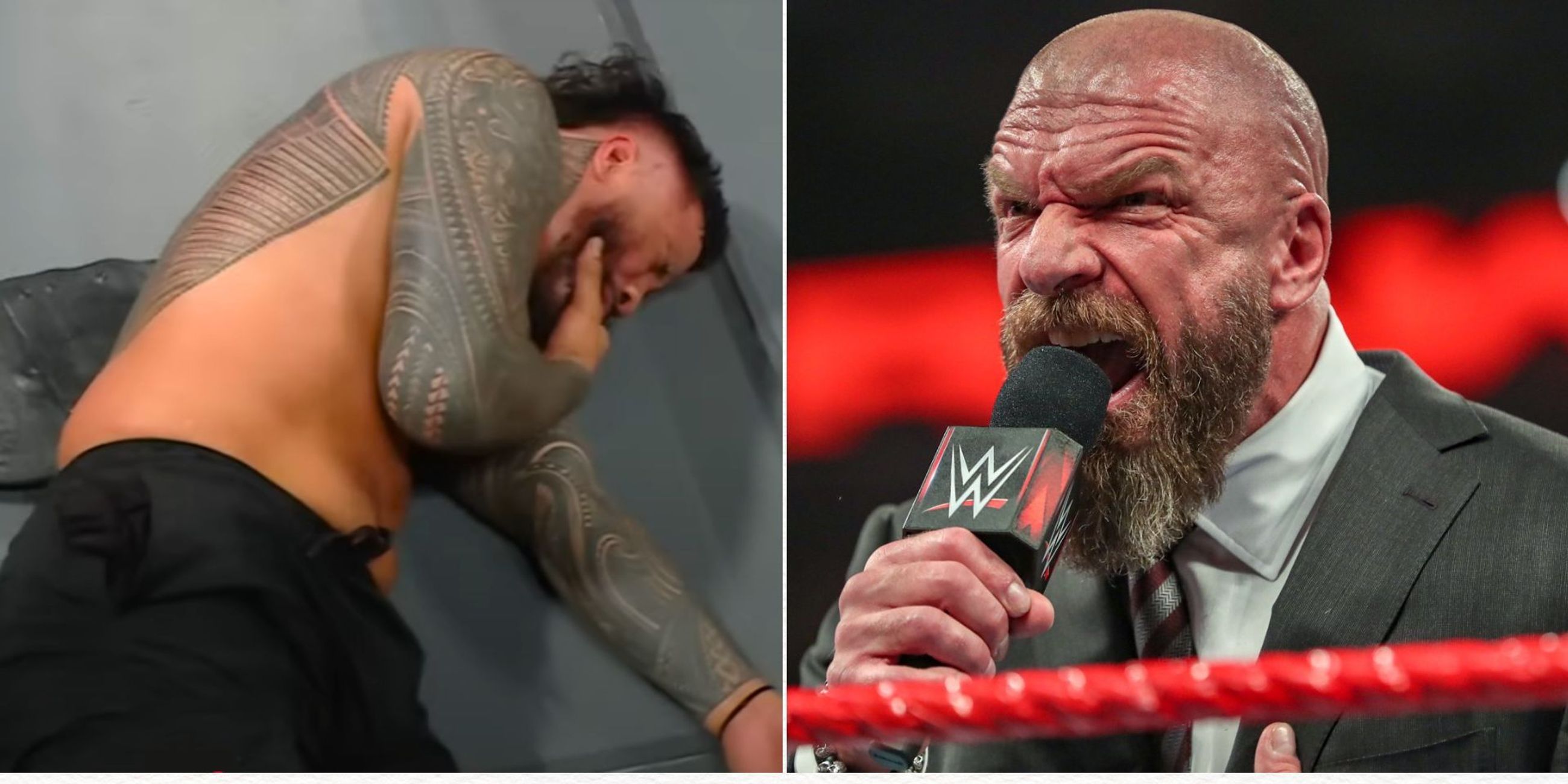 Jey Uso was attacked (Images via WWE