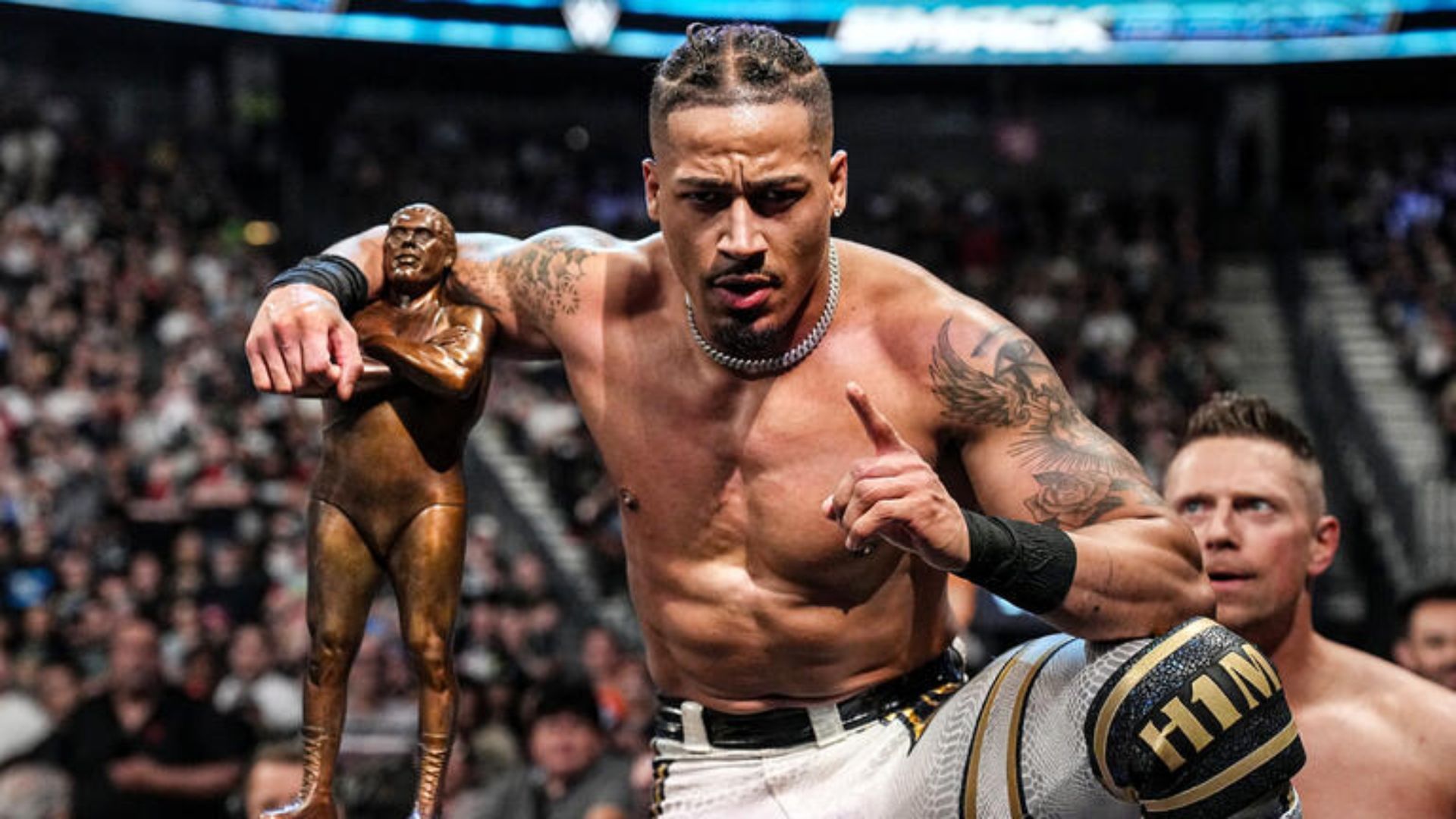Carmelo Hayes was the winner of the 2025 Andre the Giant Memorial Battle Royal [Image Credits: WWE.com]