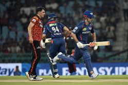 Pat Cummins hilariously carried Mitchell Marsh’s cutout in Lucknow ahead of RCB vs SRH IPL 2025 match [Watch]