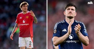 Manchester United star Victor Lindelof celebrates performance from Harry Maguire with cheeky 2-word comment after 3-0 win over Athletic Club