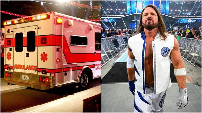 WWE star reveals he suffered serious injury during match against AJ Styles