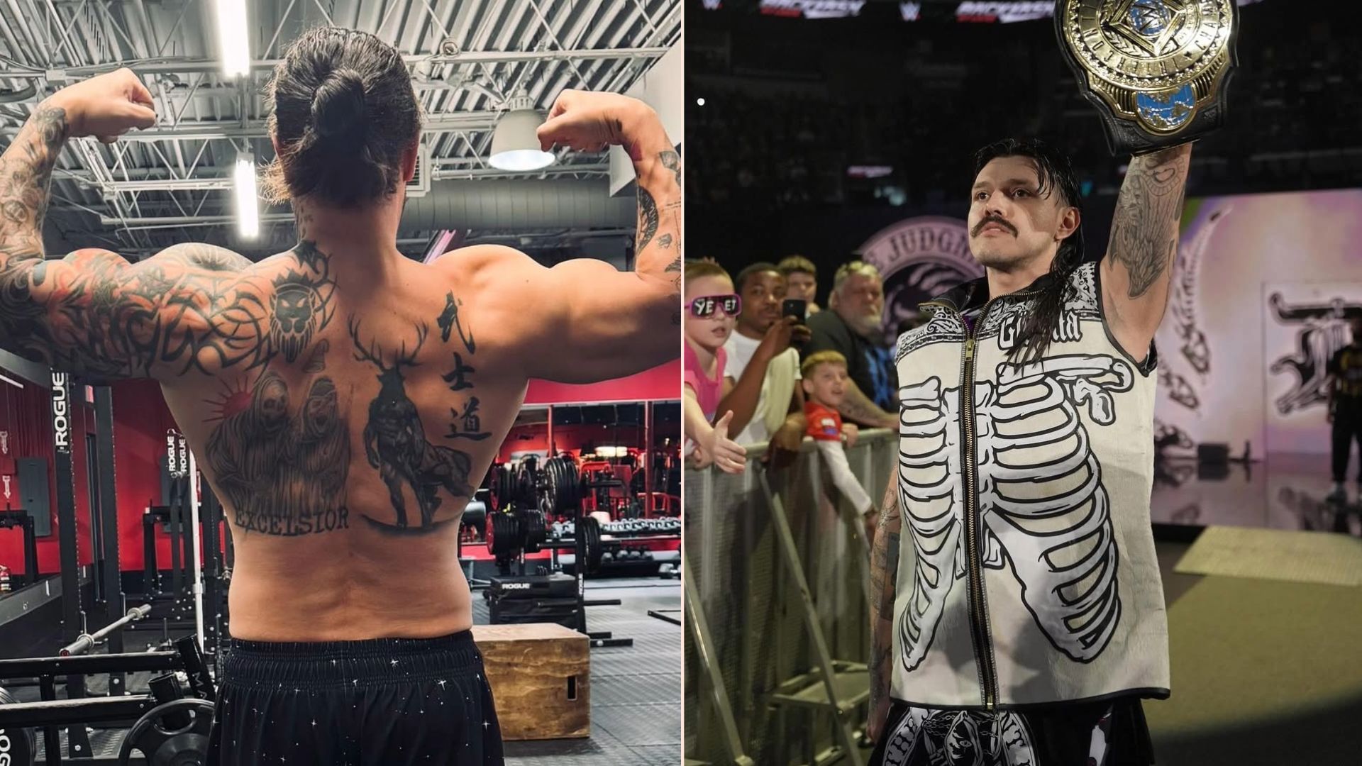 Dominik Mysterio involved in an online back-and-forth with a popular star (Pictures courtesy: WWE Superstars