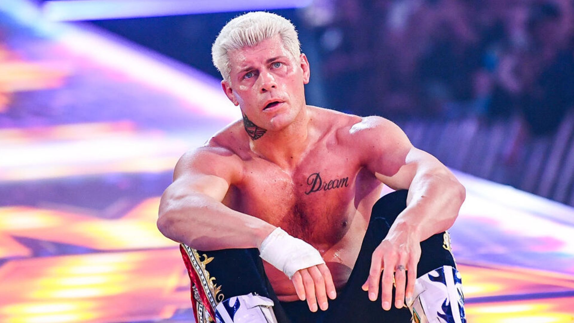 Cody Rhodes at WrestleMania 41! [Image credit: WWE.com]