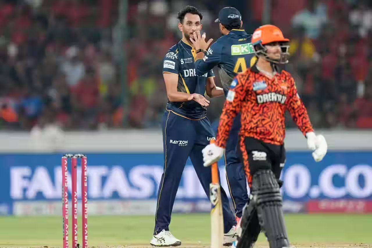 GT registered a convincing win in their IPL 2025 away game against SRH. [P/C: iplt20.com]