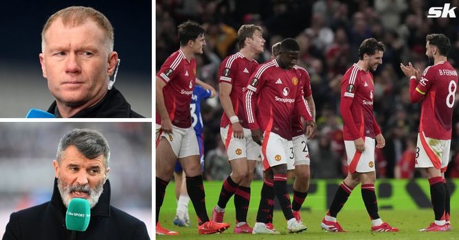 “It’d be embarrasing”, “What a place to be” - Paul Scholes and Roy Keane rate Manchester United’s chances if they qualify for Champions League