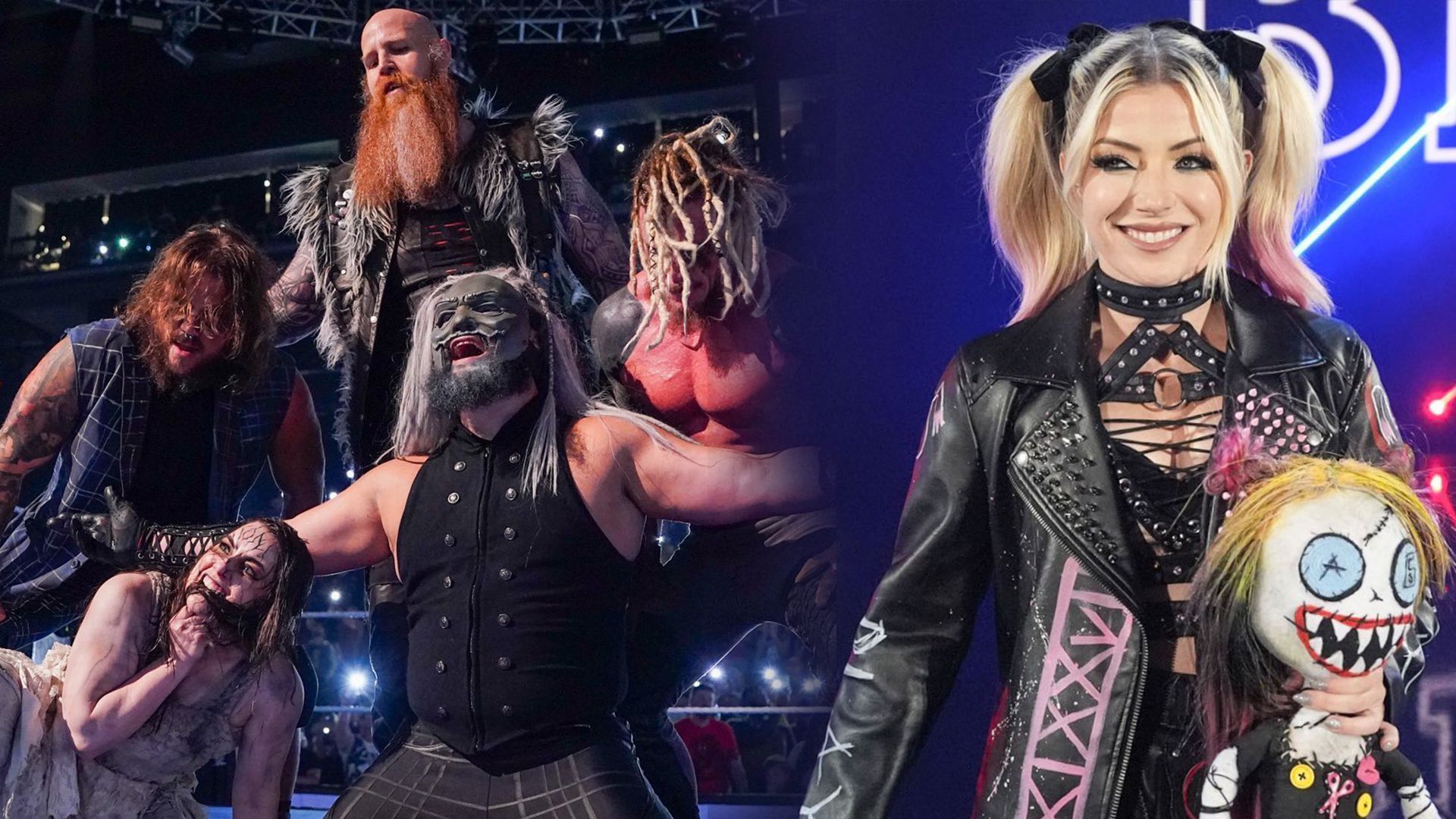Alexa Bliss and Wyatt Sicks! (Credits: WWE India X\Twitter)