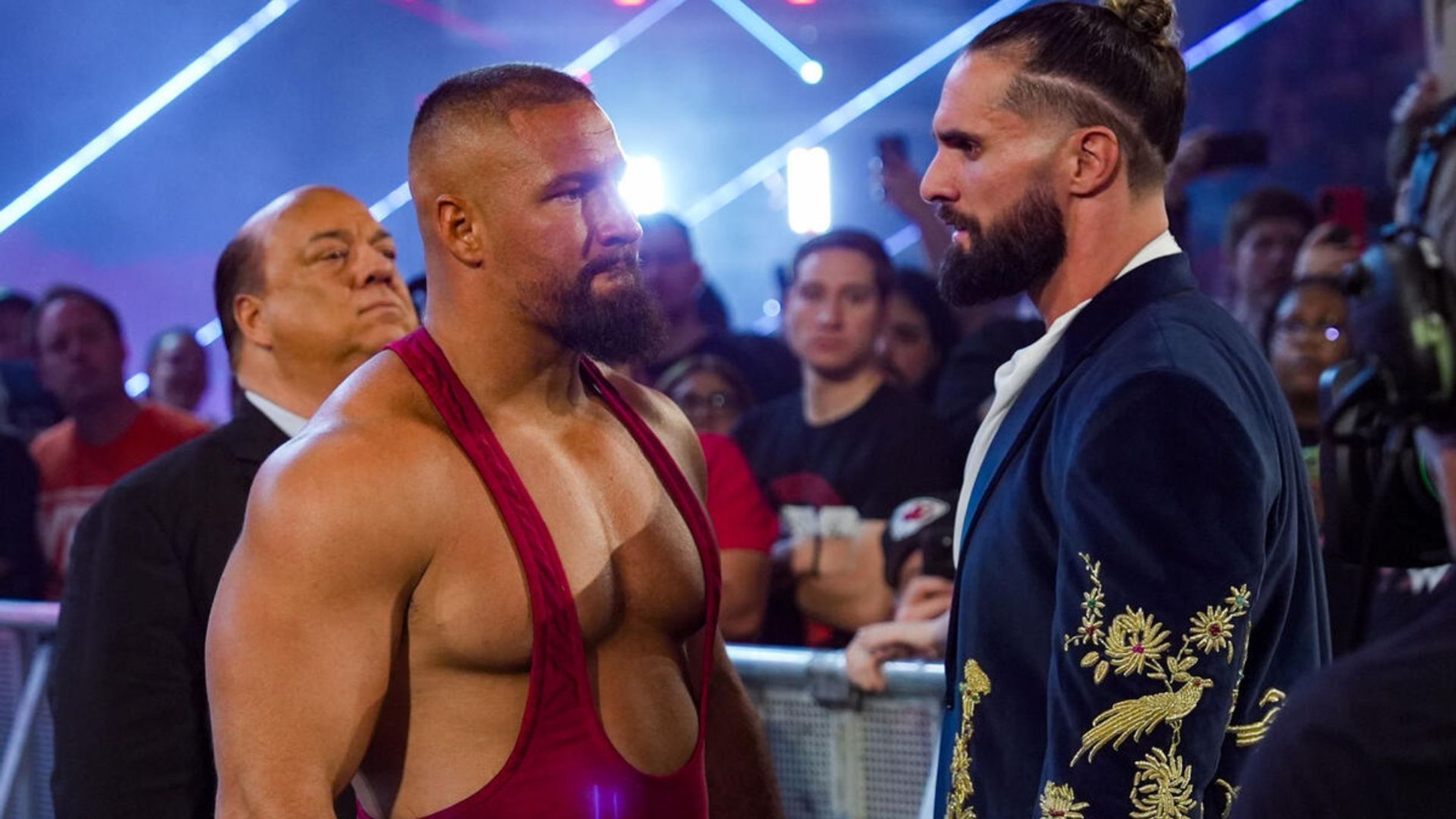 Bron Breakker aligned himself with Seth Rollins and Paul Heyman [Image: WWE.com]
