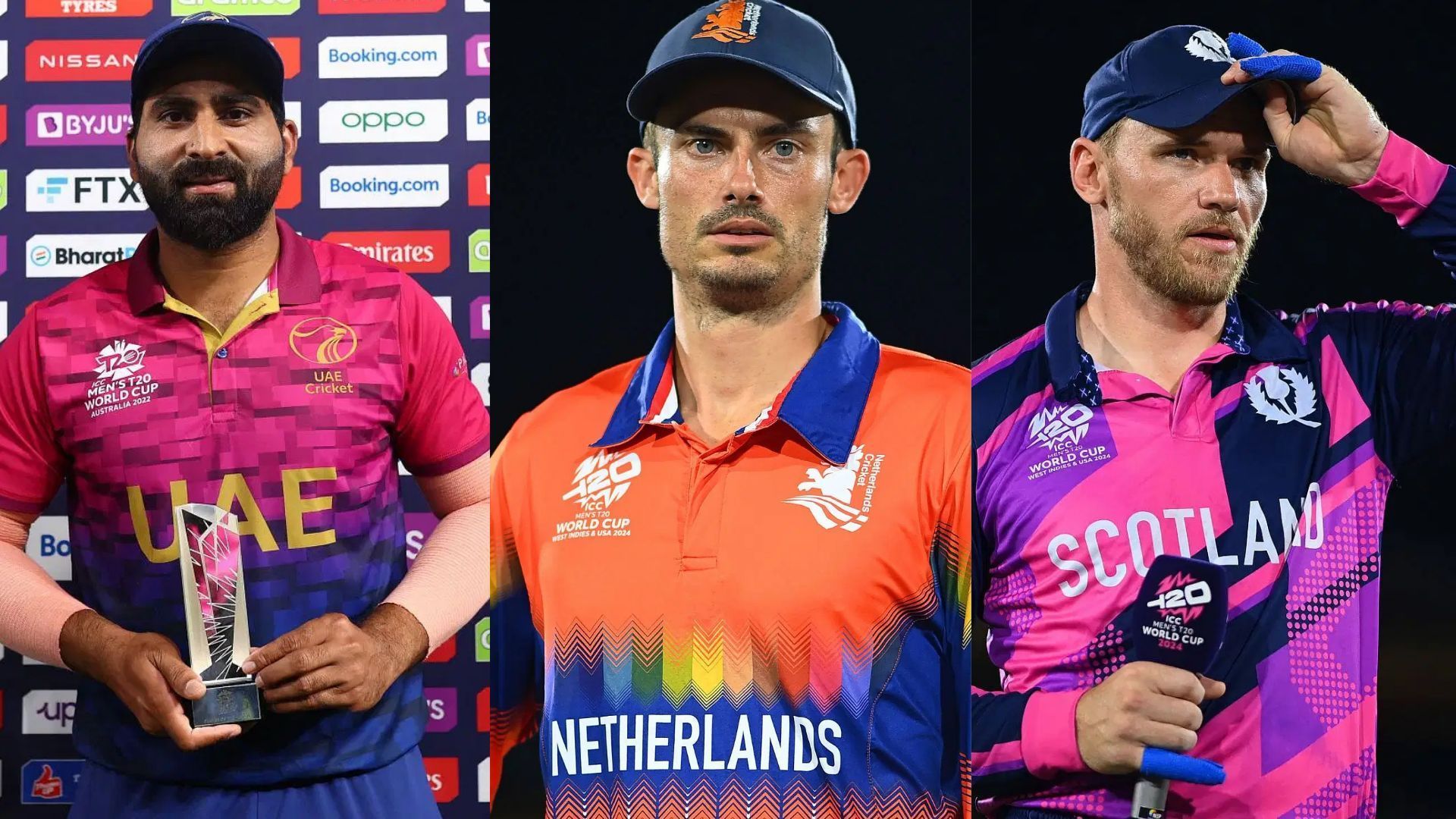 Netherlands will host UAE and Scotland (Images via Getty)