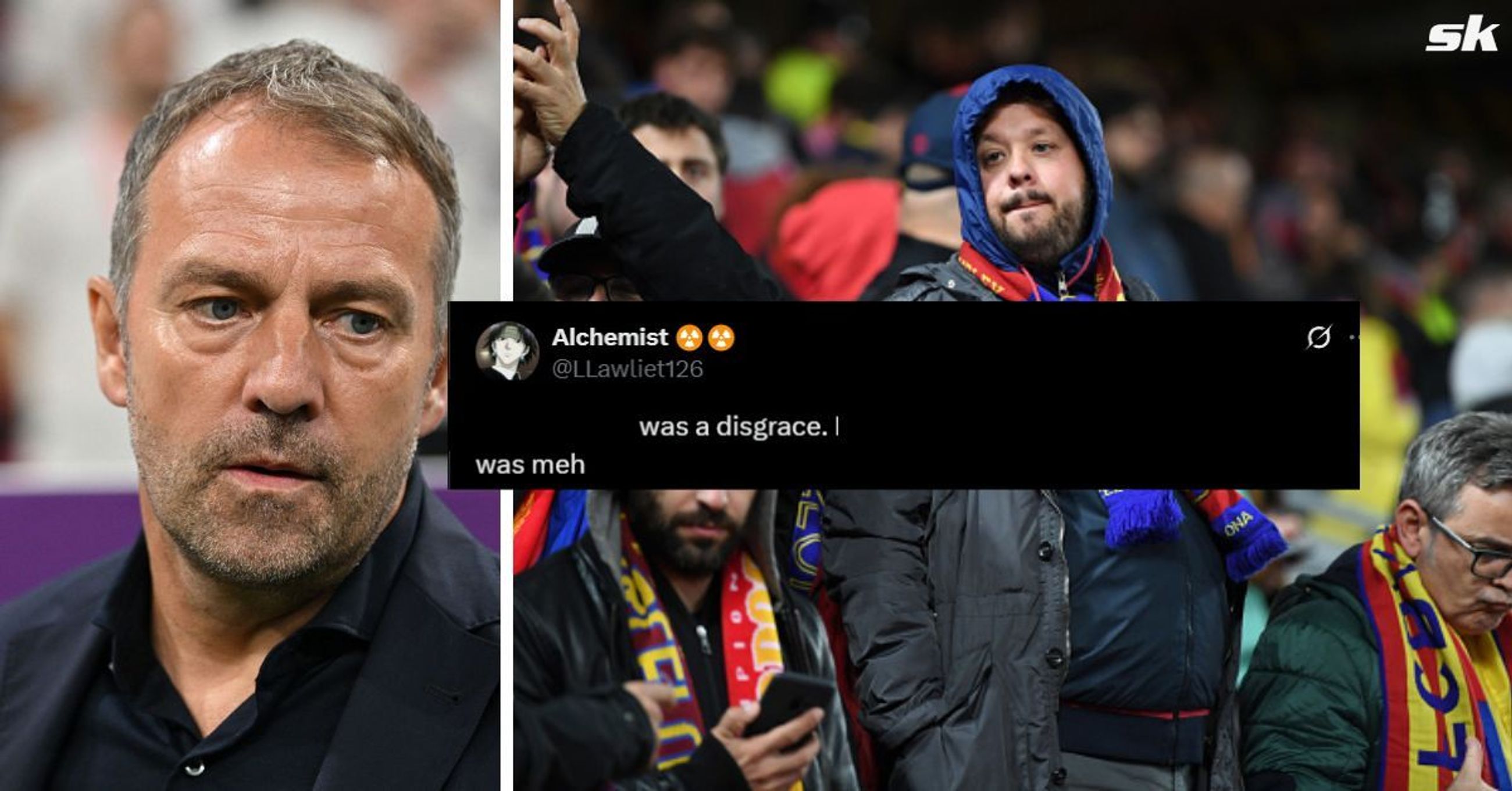 Barcelona fans have reacted on X