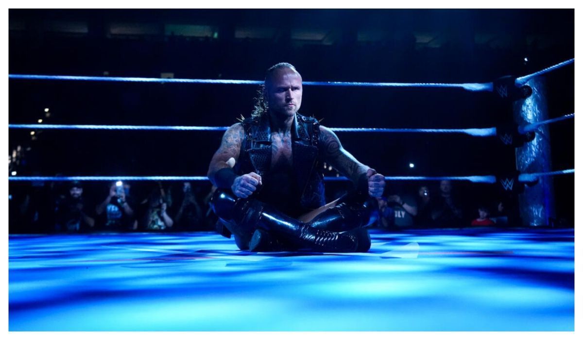 Aleister Black recently returned to the WWE. (Image via WWE.com)