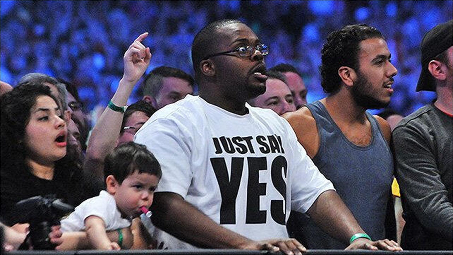 Shocked fans