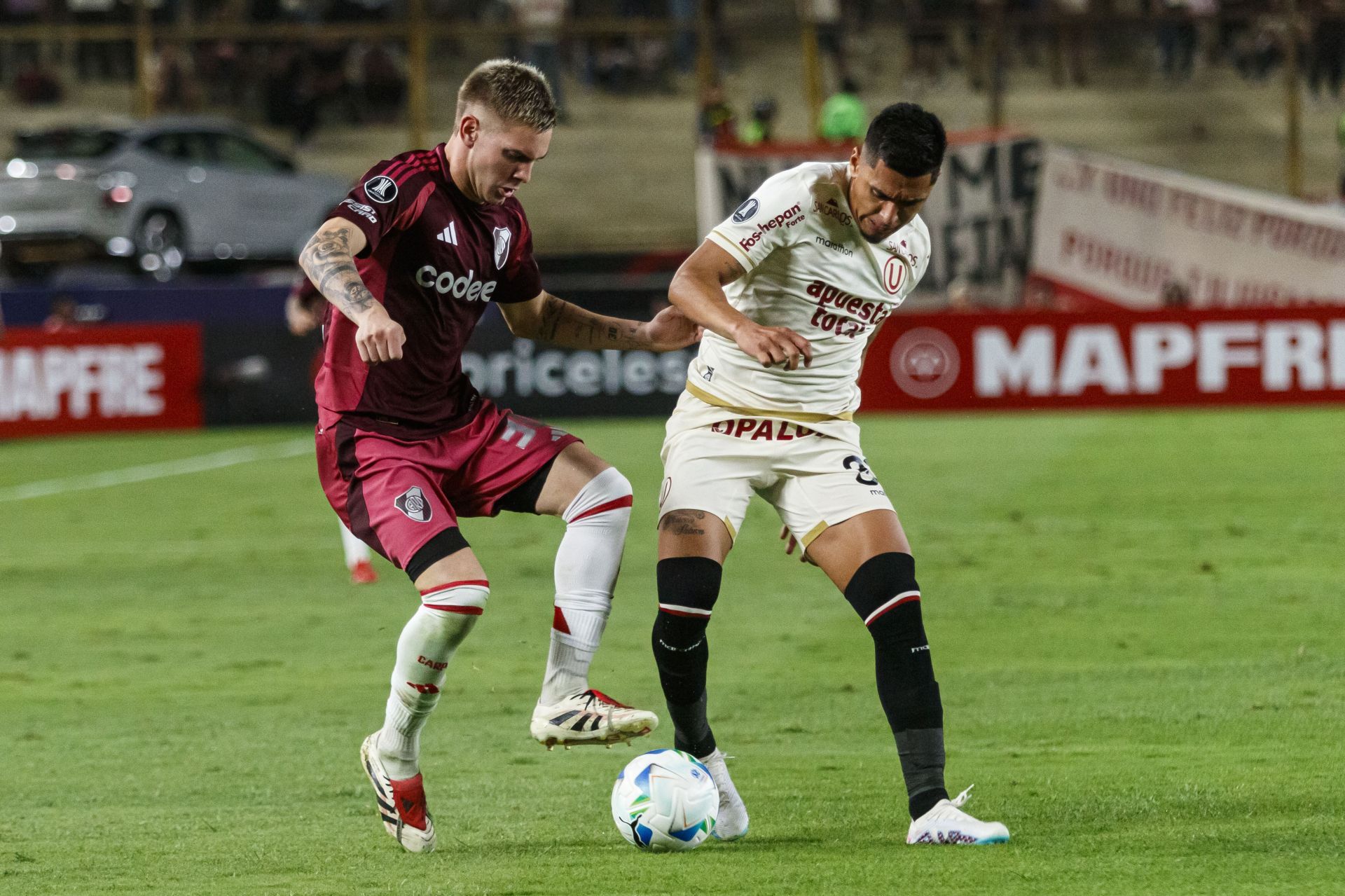 Universitario v River Plate - Copa CONMEBOL Libertadores 2025 - Source: Getty