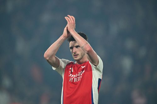 Arsenal midfielder Declan Rice
