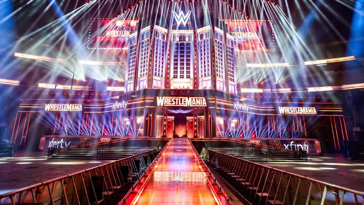 WrestleMania 41 set (Picture courtesy: WWE.com)