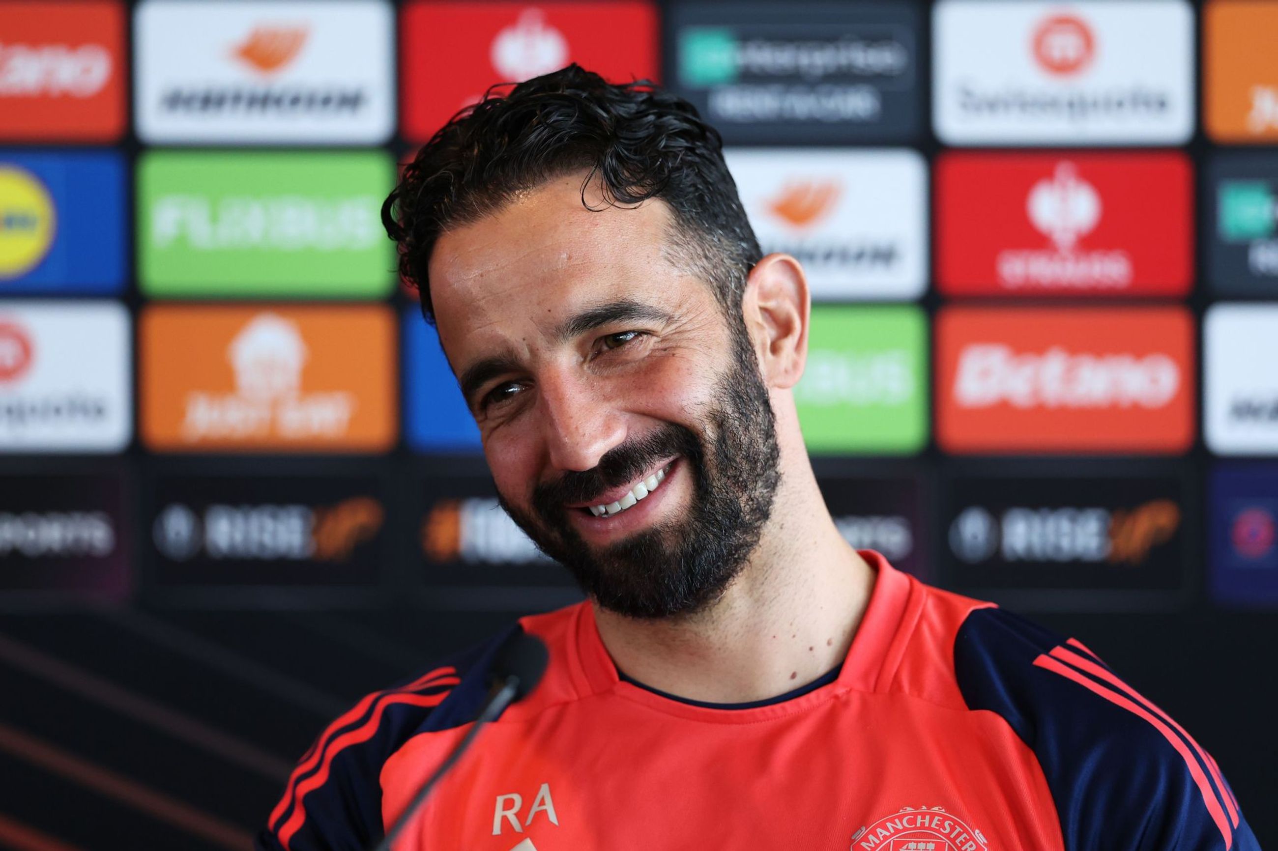 Manchester United Training Session And Press Conference - UEFA Europa League 2024/25 Semi Final Second Leg - Source: Getty