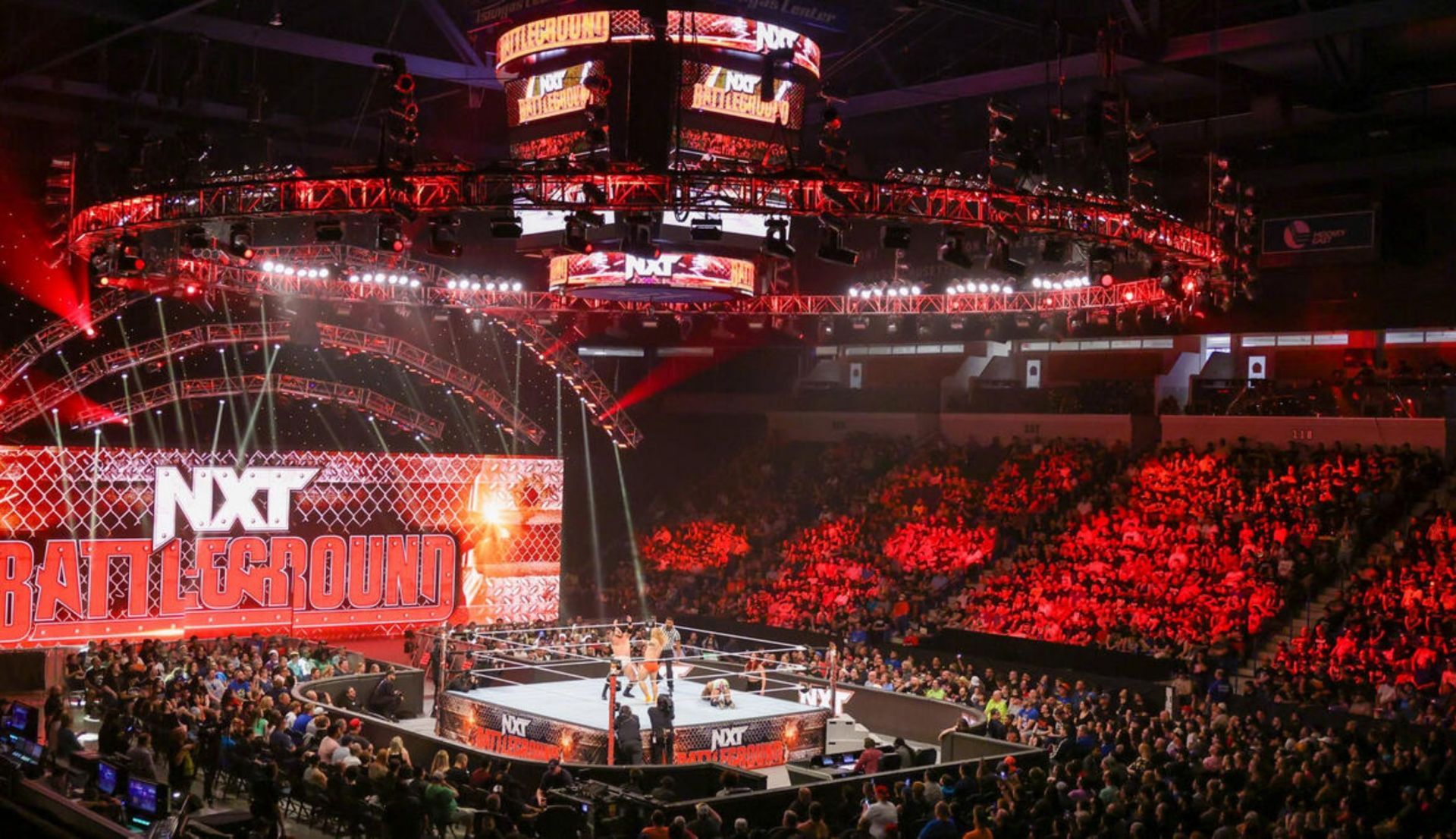 NXT Battleground के एरीना का लॉन्ग शॉट (Photo: WWE.com)