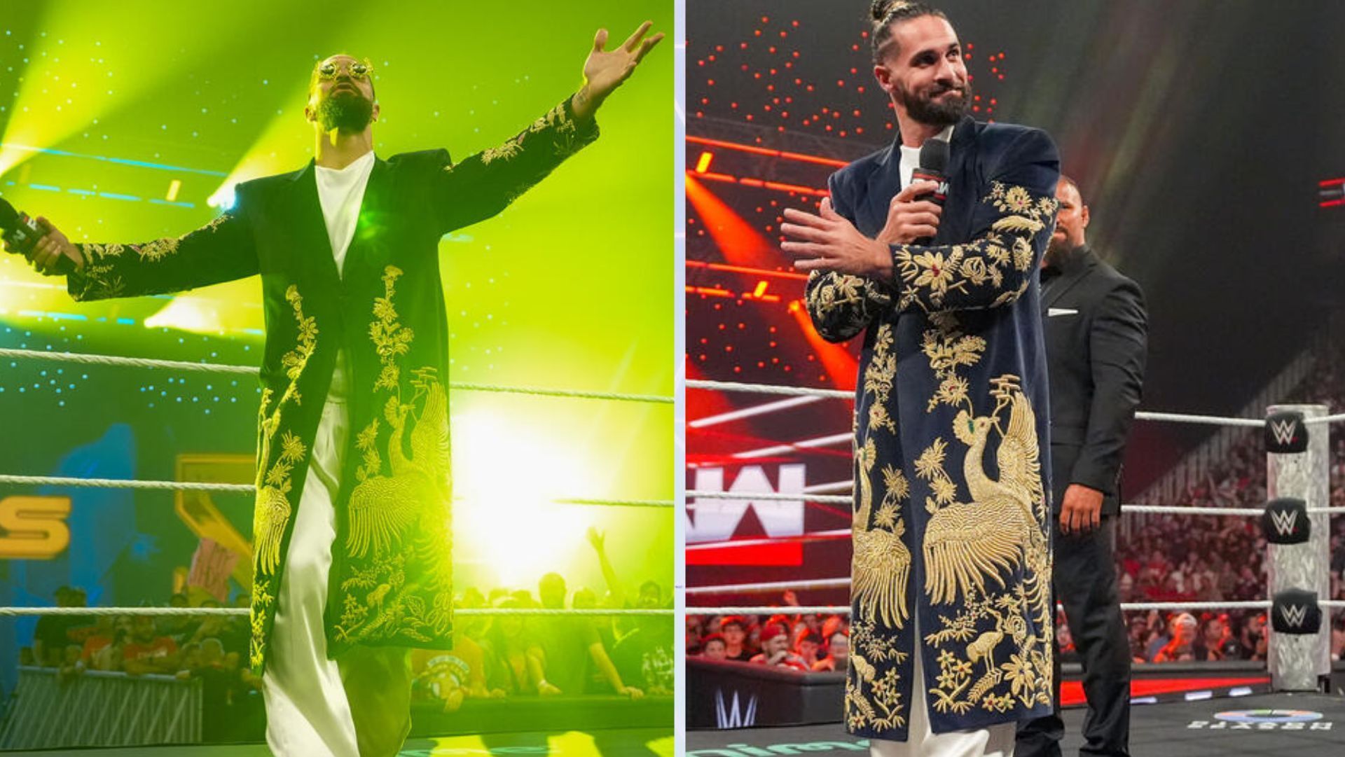 Paul Heyman and Seth Rollins aligned forces at WrestleMania 41. [Images Source: WWE.com]