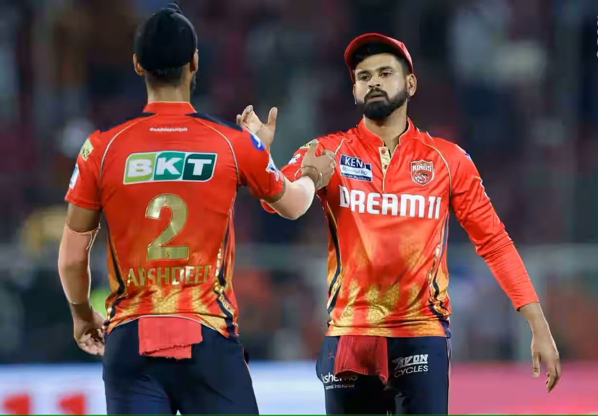 अर्शदीप सिंह और श्रेयस अय्यर (Photo Credit - IPLT20.COM)