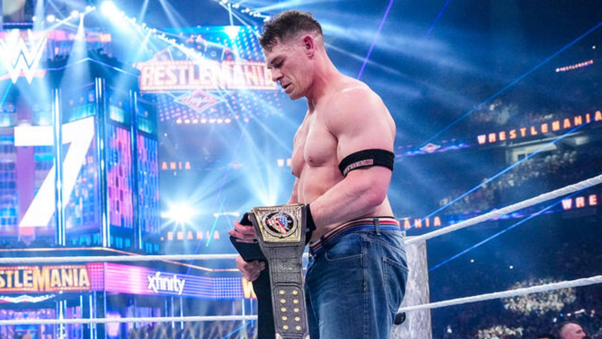 Undisputed WWE Champion John Cena (Image credit: WWE.com)