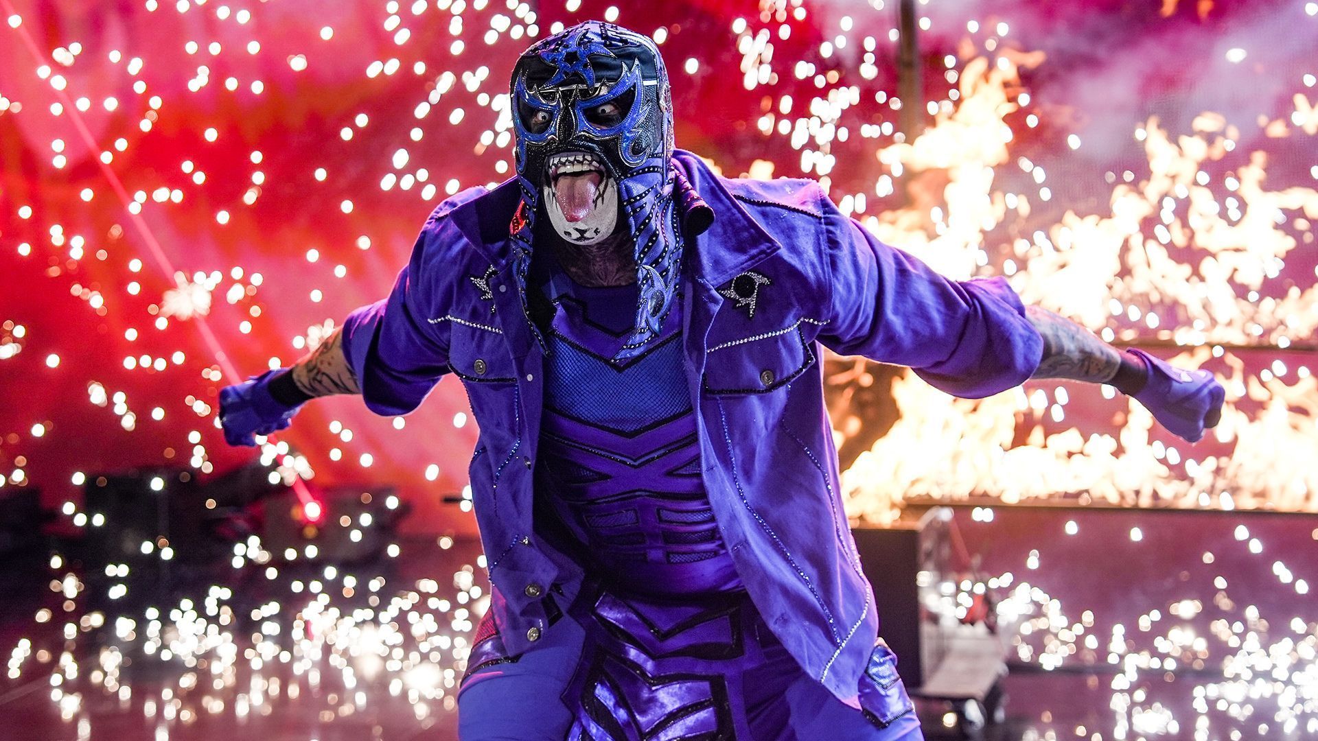 Penta heads to the ring to face Chad Gable on WWE RAW