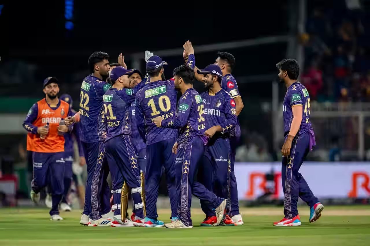 The Kolkata Knight Riders have garnered 11 points from as many games in IPL 2025. [P/C: iplt20.com]