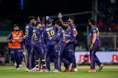 The Kolkata Knight Riders have garnered 11 points from as many games in IPL 2025. [P/C: iplt20.com]