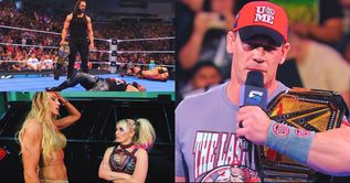 WWE SmackDown Results: Returning star makes Bray Wyatt reference; John Cena laid out; top champs defeated (5/9)