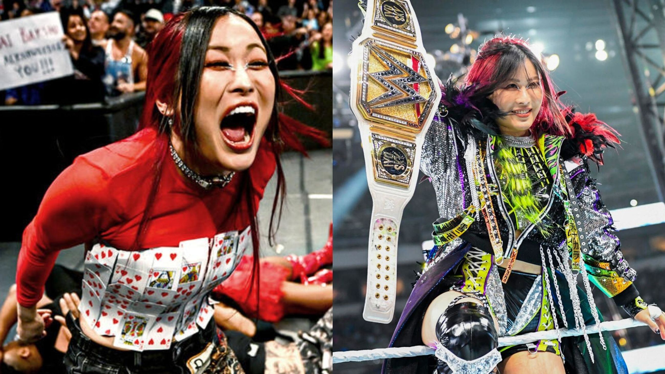 Sky was in action last night on RAW. [Image credits: WWE.com]