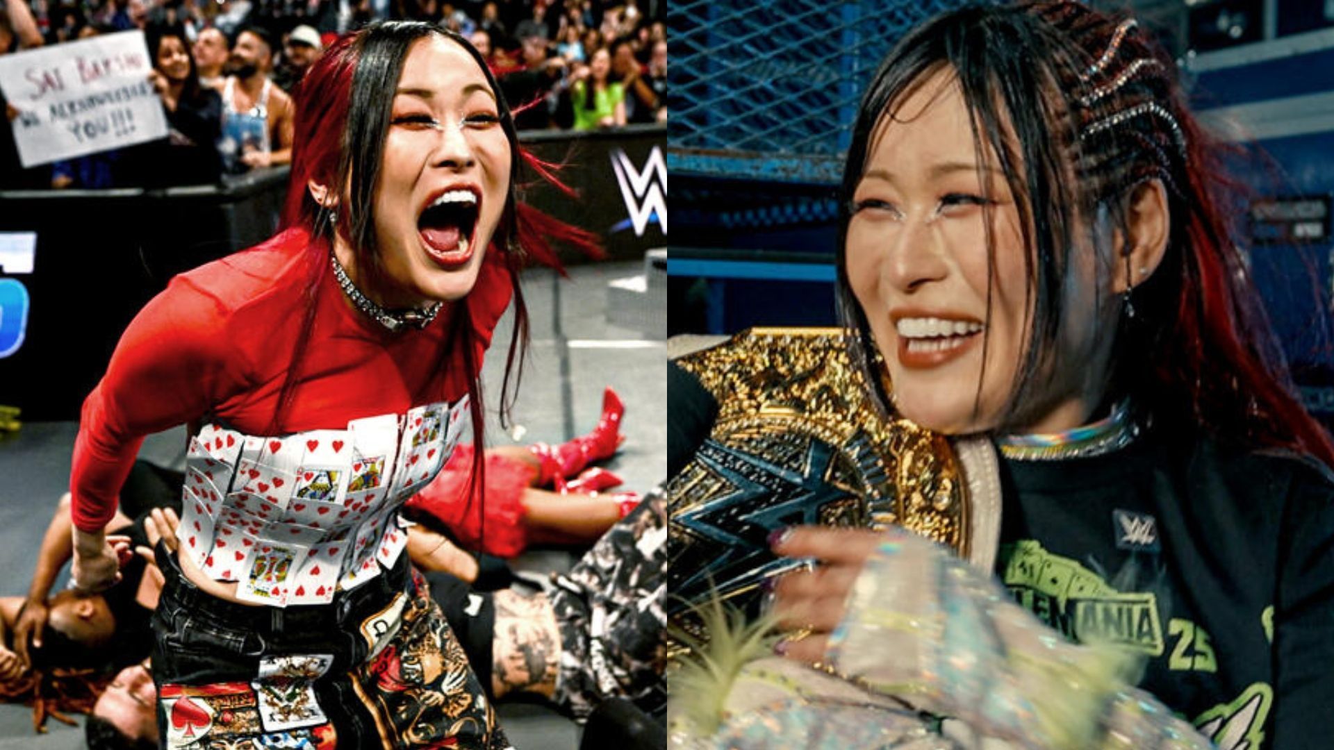 SKY sent a heartfelt message today. [Image credits: WWE.com]