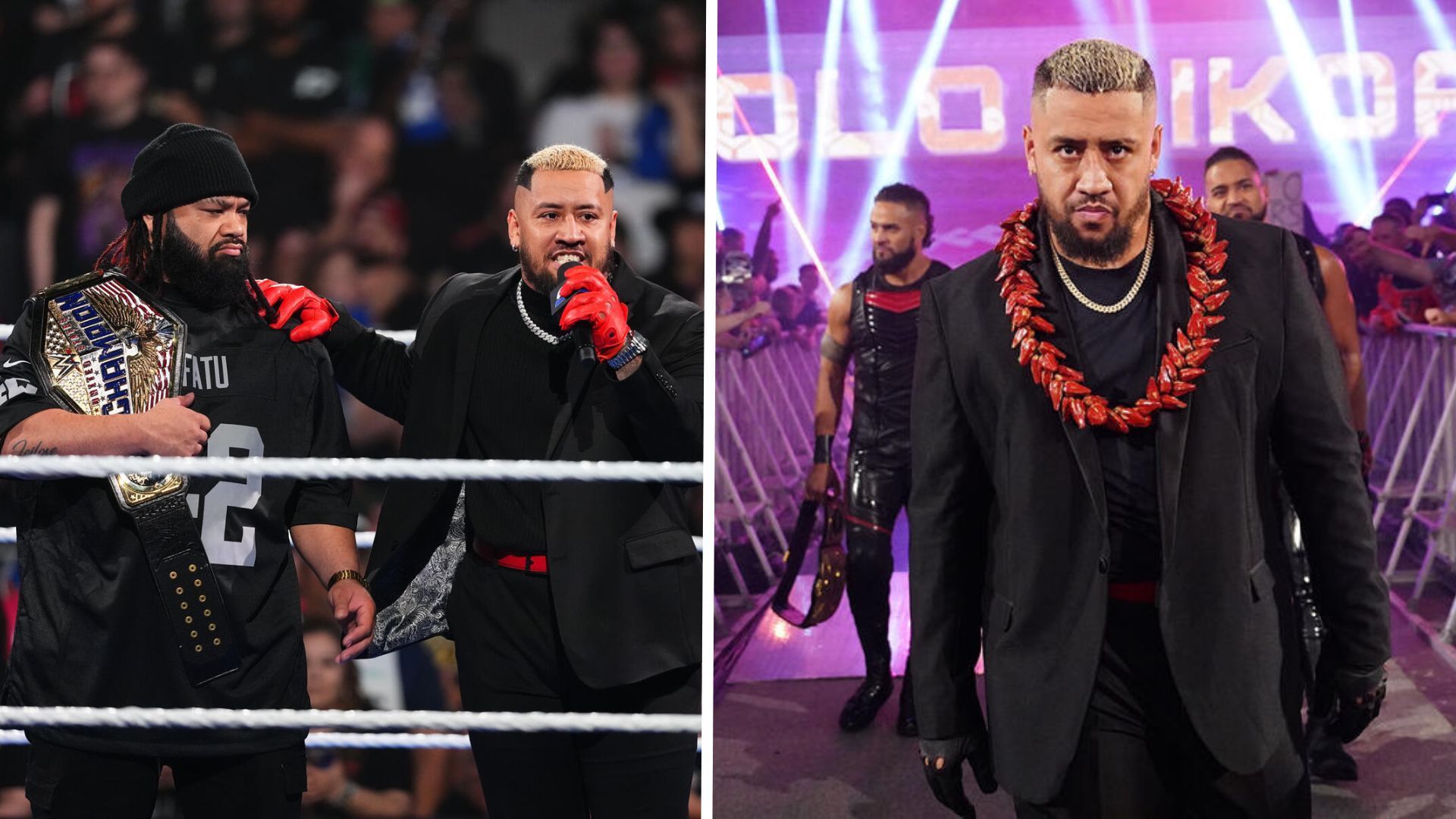 Solo Sikoa recruited Jacob Fatu as part of his Bloodline [Image Credits: WWE.com]