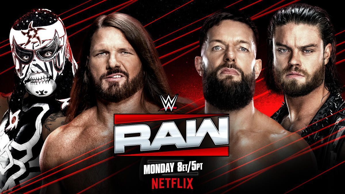 AJ Styles and Penta vs. Judgment Day on WWE RAW. (Photo: WWE.com)