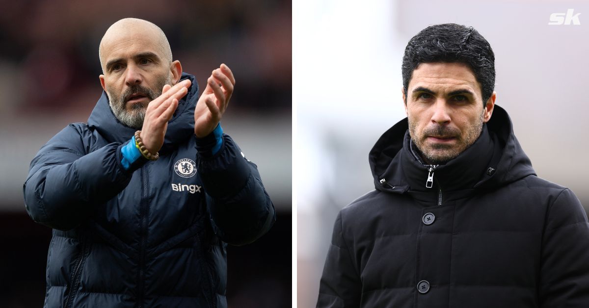 L to R: Enzo Maresca and Mikel Arteta (All images sourced from Getty)