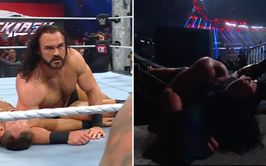 Concern for Drew McIntyre at WWE Backlash 2025 due to injury scare; producers called in