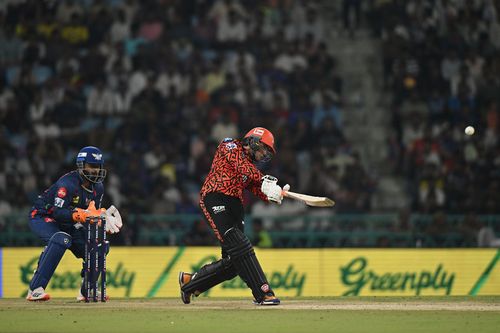 Abhishek Sharma was at his destructive best in SRH's IPL 2025 clash against LSG. [P/C: Getty]