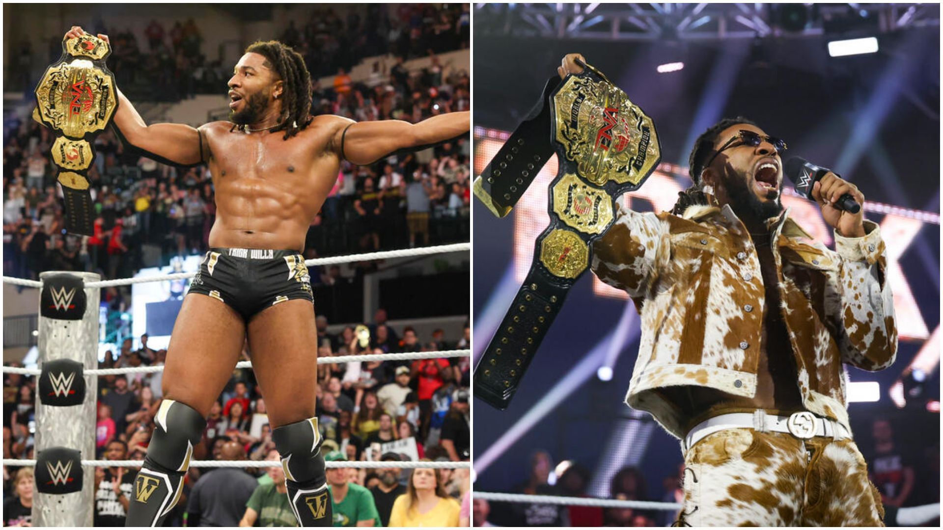 Trick Williams is the new TNA World Champion. [Images from WWE.com]