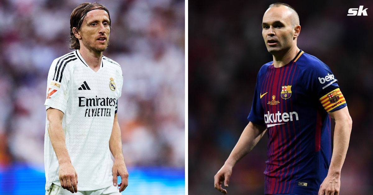 Barcelona hero Andres Iniesta sends message to Luka Modric ahead of his departure